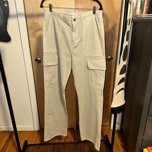 Zara Women's Cream/Tan Trousers - US 8